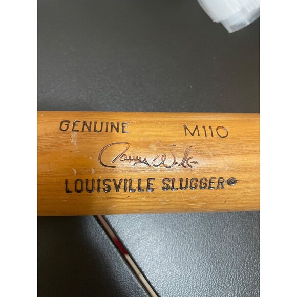 Louisville Slugger Genuine M110 Larry Walker Baseball Wood Bat ABOUT 32.5" LONG - Picture 1 of 10